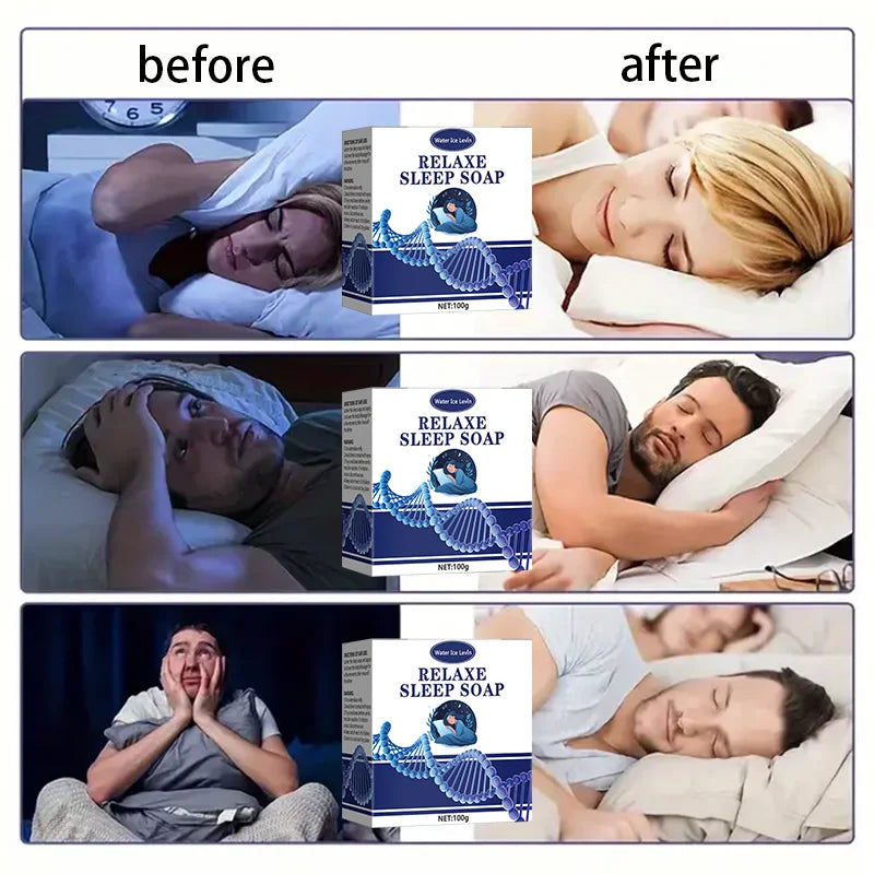 Lavender Sleep Soap for Skin Rejuvenation and Whitening