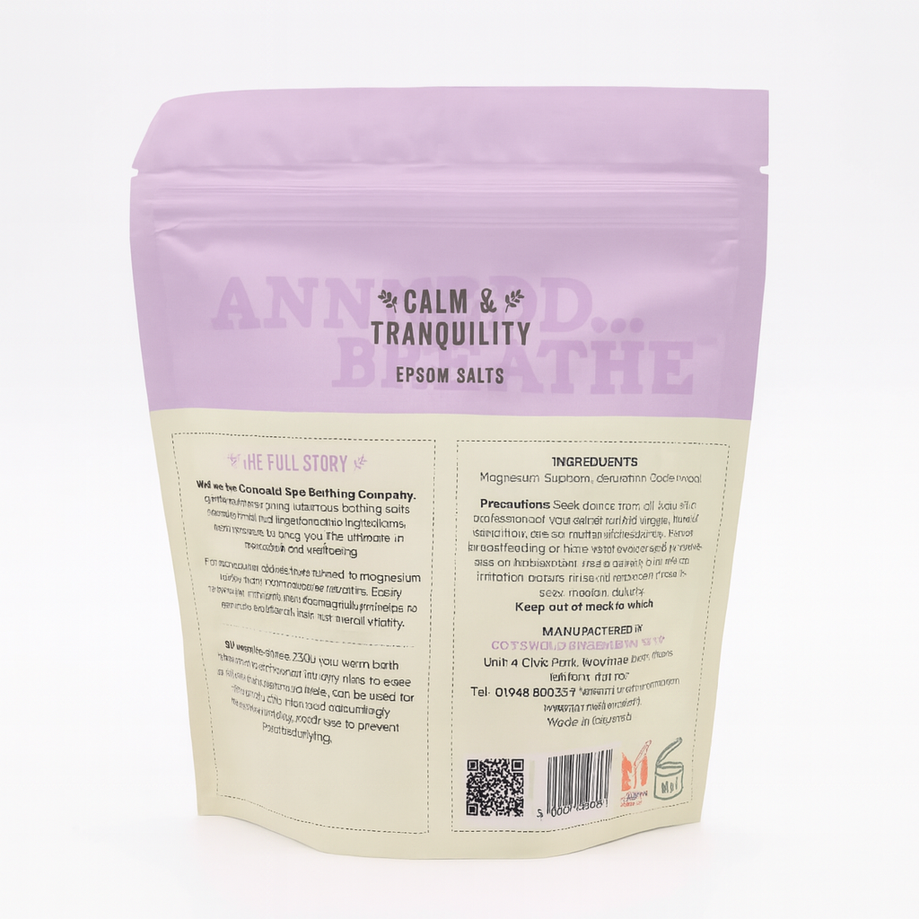 Calm & Tranquillity with Bergamot & Cedarwood 1Kg Pouch
