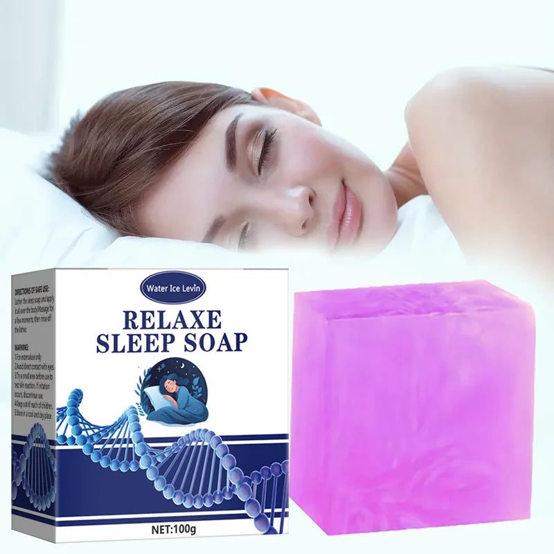 Lavender Sleep Soap for Skin Rejuvenation and Whitening