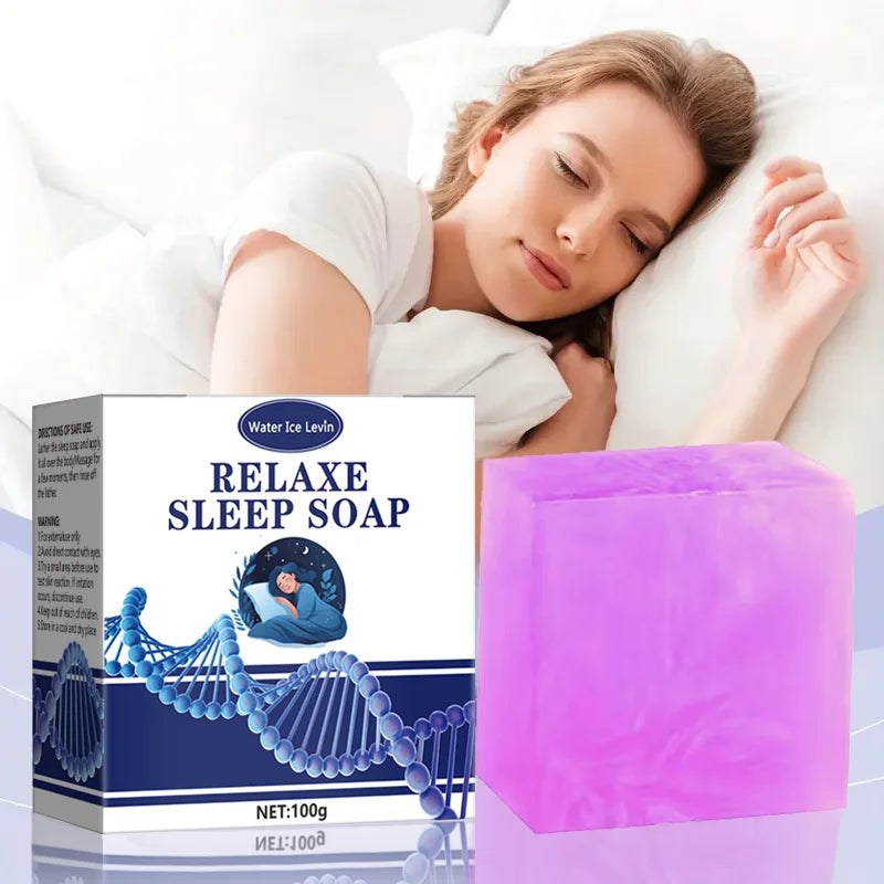 Lavender Sleep Soap for Skin Rejuvenation and Whitening