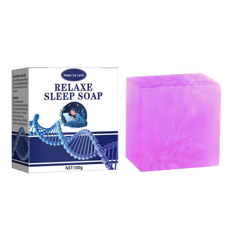 Lavender Sleep Soap for Skin Rejuvenation and Whitening