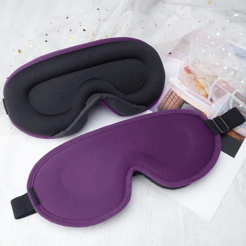Ultimate Comfort Contoured Sleep Mask for Total Darkness
