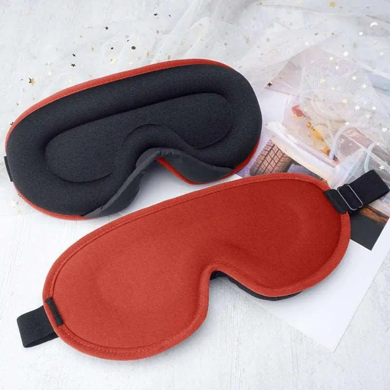 Ultimate Comfort Contoured Sleep Mask for Total Darkness