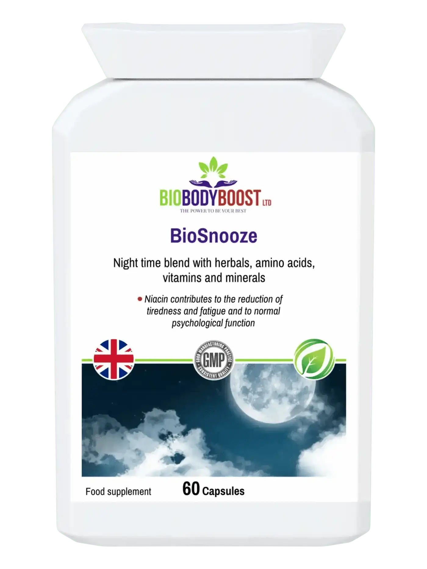 BioSnooze - Night Time Herbal Sleep Aid