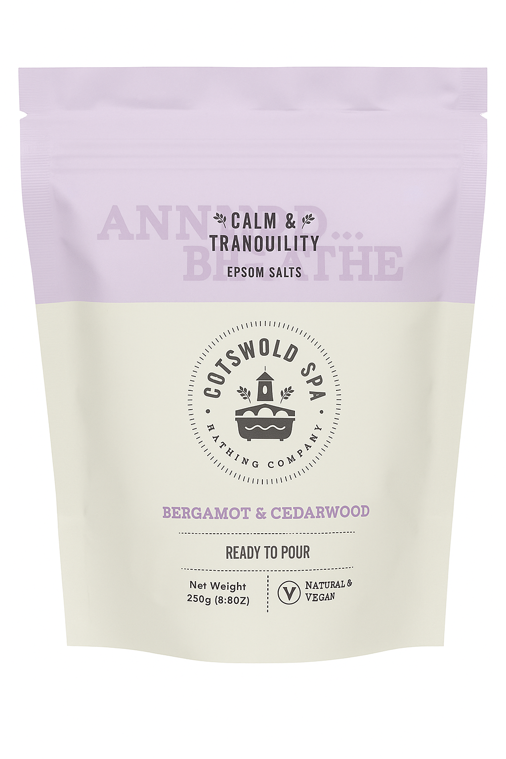 Calm & Tranquillity with Bergamot & Cedarwood 1Kg Pouch