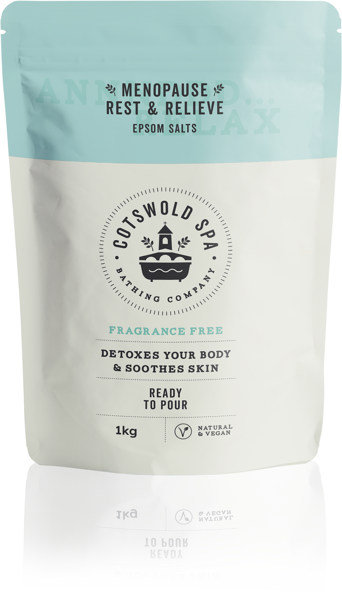 Menopause Rest & Relieve with Bergamot & Cedarwood 1kg Pouch